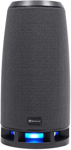 Rockville RockShip 50 Watt Portable Bluetooth Speaker w/LED Lights+Radio/USB/AUX in Saudi Arabia