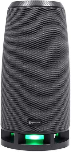 Rockville RockShip 50 Watt Portable Bluetooth Speaker w/LED Lights+Radio/USB/AUX in Saudi Arabia
