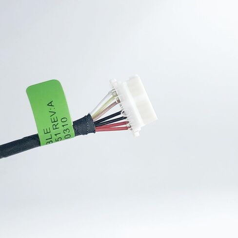 استبدال كابل تسخير مقبس الطاقة DC لـ 799735-S51 799735-T51 799735-F51 799735-Y51 799735-S57 808155-011 807522-001 855995-001 HP ENVY M6-AQ M6-AQ103dx M6-AQ10 5dx M6-AQ005DX M6-W in Kuwait