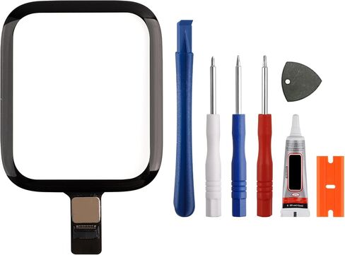 New Duotipa Touch Screen Panel Digitizer Replacement for Apple Watch Series 5/SE/SE2 44MM with Repair Tools Kit.(No LCD Screen). in Saudi Arabia