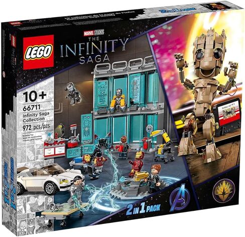 LEGO The Infinity Saga: Marvel Baby Groot & Iron Man Co-Pack - 2 in 1 in Saudi Arabia