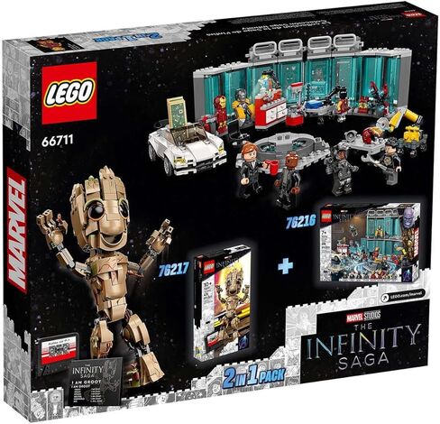 LEGO The Infinity Saga: Marvel Baby Groot & Iron Man Co-Pack - 2 in 1 in Saudi Arabia
