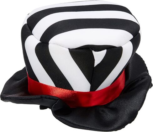 Rubie's Costume Co Women's Black and White Striped Mini Top Hat in Saudi Arabia
