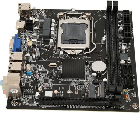 GOWENIC Mini ITX Motherboard, Dual Channel DDR3 Gaming Desktop Motherboard with HD Output, Multi Phase Power PC Motherboard Supports LGA1155 for i7 i5 i3 Processor in Saudi Arabia