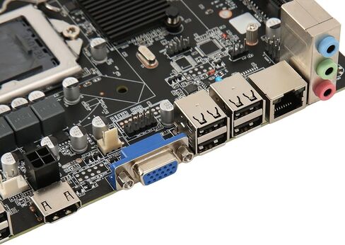 GOWENIC Mini ITX Motherboard, Dual Channel DDR3 Gaming Desktop Motherboard with HD Output, Multi Phase Power PC Motherboard Supports LGA1155 for i7 i5 i3 Processor in Saudi Arabia