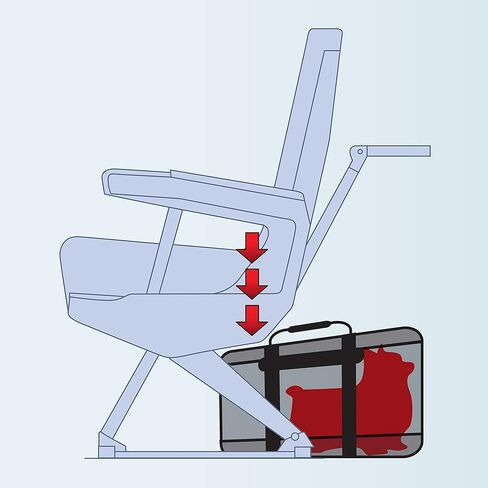 حاملة الحيوانات الأليفة معتمدة من شركة Sherpa Element Airline، بطانة ناعمة، نوافذ شبكية، إطار زنبركي، رمادي، متوسط in Kuwait