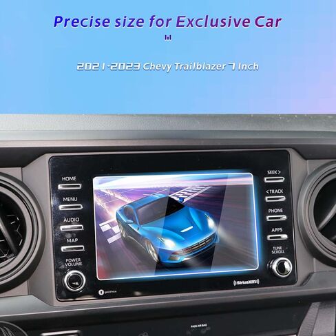 GFJNFG Tacoma Screen Protector for 2020-2023 Toyota Tacoma 7 Inch TouchScreen HD Tempered Glass Protective Film 9H Hardness Anti-Explosion (Only for SR)… in Saudi Arabia