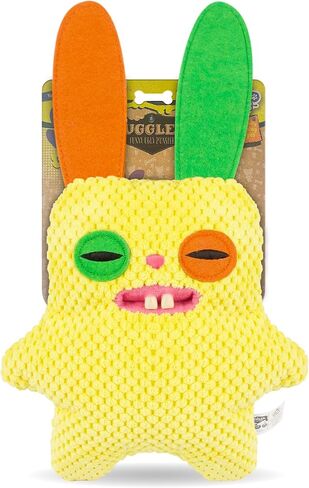 Sinco Pets: Fuggler Funny Ugly Monster Assortment 2-3 عبوات - لعبة للكلاب قطيفة ناعمة، خياطة صديقة للحيوانات الأليفة، مصدر صرير، آذان مجعدة، زميل أسنان مطاطي in Kuwait