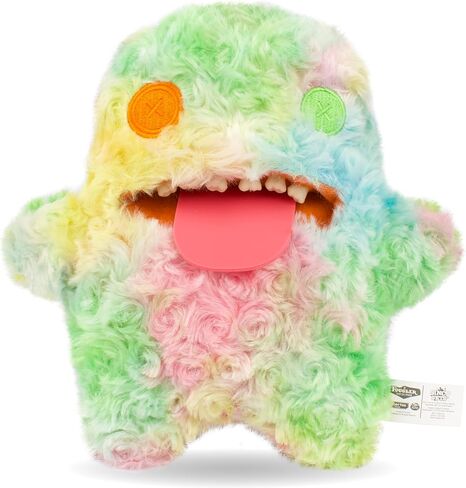 Sinco Pets: Fuggler Funny Ugly Monster Assortment 2-3 عبوات - لعبة للكلاب قطيفة ناعمة، خياطة صديقة للحيوانات الأليفة، مصدر صرير، آذان مجعدة، زميل أسنان مطاطي in Kuwait