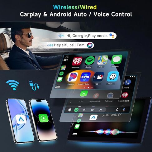 8 CORE 4G+64G راديو السيارة ستيريو لسيارة Toyota Corolla/Levin 2014-2017، شاشة لمس IPS 10.1 بوصة Android 13، Carplay اللاسلكي/Android Auto، GPS، 4G/WiFi، AM/FM، بلوتوث 5.1، 32 نطاق DSP، HD آلة تصوير in Saudi Arabia