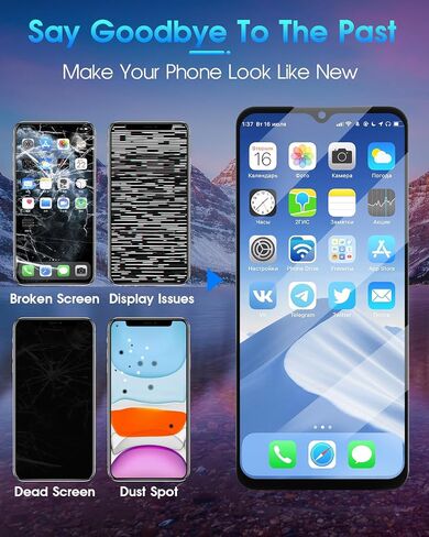استبدال شاشة LCD لشاشة Samsung Galaxy M33 LCD، استبدال شاشة LCD لهاتف Samsung Galaxy M33 SM-M336B 6.6 بوصة مجموعة محول رقمي لشاشة تعمل باللمس مع مجموعات إصلاح in Saudi Arabia