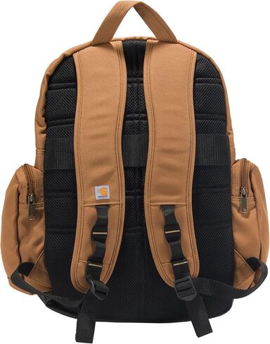 Carhartt 35L Backpack, Durable Pack with Laptop Sleeve and Duravax Abrasion Resistant Base, Everyday Triple Compartment (Black), One Size in Kuwait
