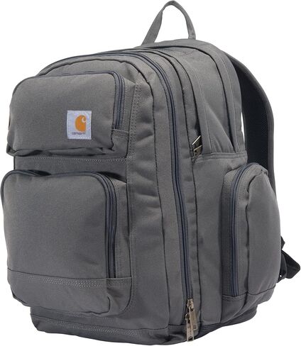 Carhartt 35L Backpack, Durable Pack with Laptop Sleeve and Duravax Abrasion Resistant Base, Everyday Triple Compartment (Black), One Size in Kuwait