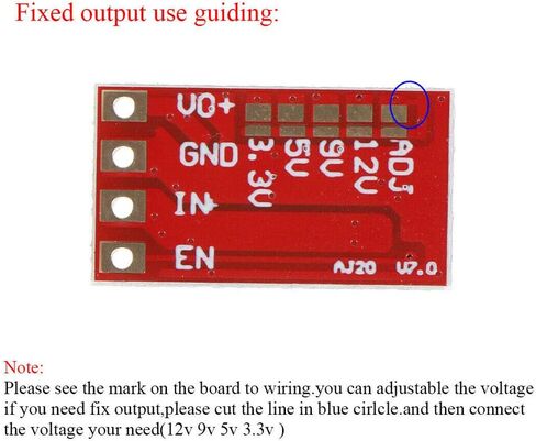 Mini DC-DC Buck Step-Down Converter Adjustable Power Module 3.3V 3V 5V 9V 12V 3A in Saudi Arabia
