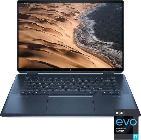 HP Spectre x360 2-in-1 Core i7-13700H 512GB SSD 16GB 16" 3K+ (3072x1920) Touchscreen WIN11 Nightfall Black Backlit Keyboard FP Reader w/Stylus Pen (Renewed) (7H0Z9UAR#ABA) in Saudi Arabia