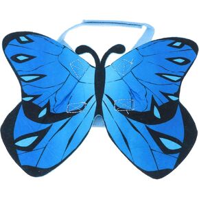 Pet Butterfly Dog Costume Butterfly Wings Cape for Pet Cat Dogs Halloween Festival Cosplay Costume Blue