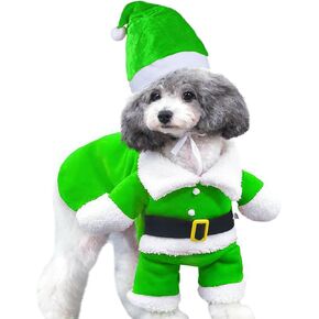 Dog Dinosaur Costume Small Dog Halloween Clothes Winter Puppy Hoodies (Medium), Blue