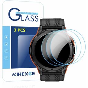 متوافق مع واقي شاشة الساعة الذكية OUKITEL BT10، طبقة حماية من الزجاج المقوى 9H متوافق مع OUKITEL BT10 / GAMSARO 1.43 بوصة للساعة الذكية (3 قطع) in Kuwait