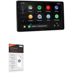 واقي شاشة BoxWave لـ Pioneer DMH-WT7600NEX (واقي شاشة ClearTouch Crystal (عبوتان)، غلاف فيلم عالي الدقة - دروع من الخدوش لـ Pioneer DMH-WT7600NEX