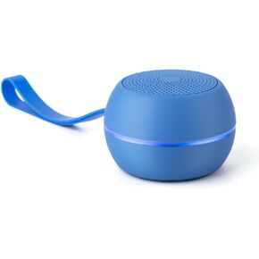 U Hydro Speaker (Blue), IPX6 High Pressure Water Resistant Shower & Outdoor Bluetooth 5.0 Lightweight Mini Speaker, Quality Sound Performance, Beach, Pool Party, Camping, Hiking
