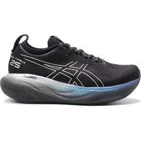 ASICS Nimbus 25 Platinum Women's Road Shoes Black Purple