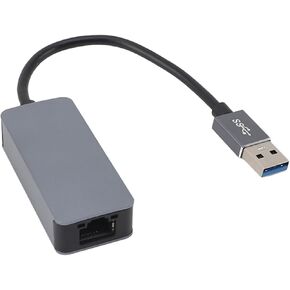 USB 3.0 to 2.5G Ethernet Adapter, Portable USB 3.2 AM to 2.5Gbps Ethernet Adapter with Twisted Pair Cross Detection, for Windows OS X OS