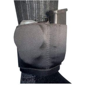 Gould & Goodrich B316 Ankle Carrier for Cuff and Mag, Black