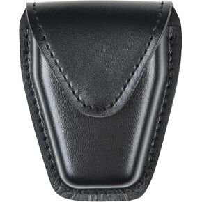 Safariland Duty Gear Bianchi 190-2B: Handcuff Pouch Top Flap, Plain, Black