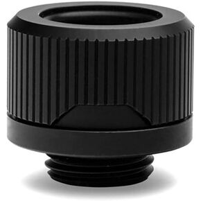 EKWB EK-Quantum Torque HDC-14 Compression Fitting for EKWB Rigid Tubing, 14mm OD, Black