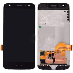 TheCoolCube LCD Display Touch Screen Digitizer New Assembly for Motorola Moto Z2 Force XT1789 5.5" (Black w/Frame)