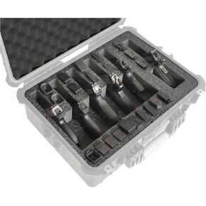 Case Club Foam Only to Fit Apache 4800 (Harbor Freight) - 6 Pistol Foam Set (6 Pistol)