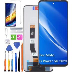 Screen Replacement for Motorola Moto G Power 5G 2023 XT2311 LCD Display Touch Digitizer Assembly + Tools