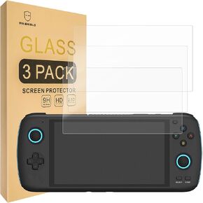 Mr.Shield [3-PACK] Screen Protector For AYN Odin 2s [Tempered Glass] [Japan Glass with 9H Hardness] Screen Protector