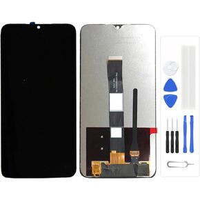 LCD Screen for Xiao-mi Red-mi 10A Replacement LCD Display Touch Digitizer Assembly (Black)