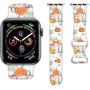 Sport Bands Compatible with Apple Watch Band 38MM 40MM 41MM 42MM 44MM 45MM 49MM, Silicone Strap Compatible with iWatch Bands Ultra Series SE 9 8 7 6 5 4 3 2 1 for Women Men