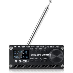 GOOZEEZOO TEF6686 V1.18 Portable Shortwave Radios Receiver LW/MW/SW/FM/AM Full Band Radio Receiver Built-in 5000mAh Battery & 3.2inch Color Diplay