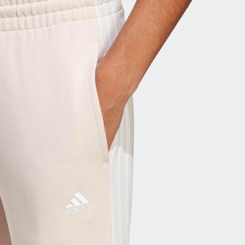 adidas Women's Plus Size Essentials 3-Stripes French Terry Cuffed Pants in Kuwait