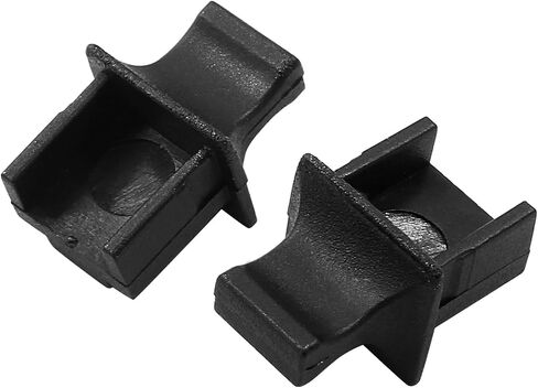 20 قطعة من أغطية الغبار RJ45 - أغطية سدادة حماية لمنفذ إيثرنت بلاستيكي بمقبس RJ45 - واقي منفذ للمحور والتلفزيون والكمبيوتر in Saudi Arabia