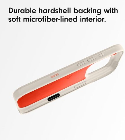 Beats iPhone 16 Pro Case with MagSafe and Camera Control, Scratch-Resistant Protective Cover, Slim Fit, Microfiber Lining - Summit Stone in Saudi Arabia