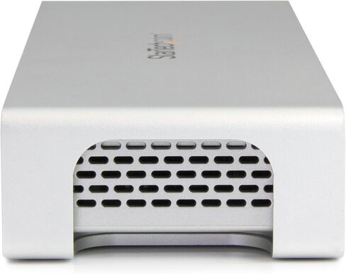 StarTech.com Thunderbolt 2 Dock - 4K - Laptop Docking Station - Thunderbolt to HDMI / USB 3.0 / Gigabit Ethernet / eSATA (TB2DOCK4KDHC),Silver in Saudi Arabia