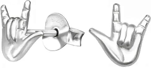 SAE99 .925 Sterling-Silver Very Very Tiny Stud Earrings, Multiple Piercing, for Cartilage, Helix, 2nd Ear Piercing (Nickel Free) in Kuwait