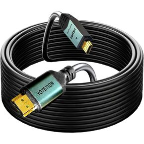 Micro HDMI to HDMI Cable 30FT, 4K 60Hz Micro HDMI 2.0 Cord Support HDR 3D ARC High Speed 18Gbps Compatible with Hero 7 6 5 Sony A6000 A6300 Camera Nikon B500 Yoga 3 Pro