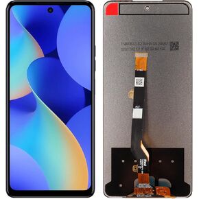 OLED Digital Display Replacement Compatible with Tecno Spark 10 Pro/Tecno KI7(Black Without Frame) LCD Display Touch Screen Digitizer Assembly with Repair Tools