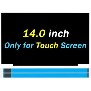 Replacement Screen 14" for Lenovo ThinkPad T490 T495 T490S T495S 20NJ 01YN150 01YN152 1920x1080 60HZ 40PIN LED LCD Laptop Display Panel (Only for Touch Screen)
