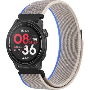 Meliya Nylon Bands Compatible with Coros Pace 3/Apex 2 Pro/Apex Pro/Apex 46mm Watch Band, Soft Nylon Sport Loop Replacement Wristband for Coros Pace 3 Watch
