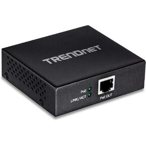 TRENDnet Gigabit PoE+ Repeater/Amplifier, Single Port PoE Power over Ethernet, Extends 100m for Total Distance Up to 200m (656 ft.), TPE-E100 (Renewed)