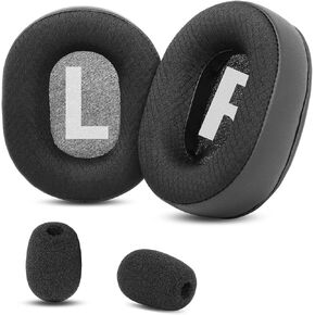 Breathable Replacement Earpads Compatible with Logitech G Pro X 2, G Pro X Headphones Ear Pads Cushion(Breathable Fabric/High Density Foam)