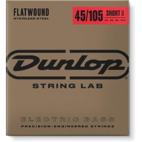 Jim Dunlop Flatwound Scale 45/125 Medium 5/Set Bass Guitar Strings (DBFS45125M)