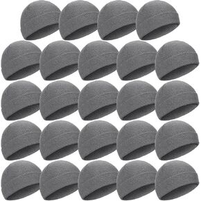 Tarpop 24 Winter Beanie Hats Knit Skull Cap Cold Weather Warm Knitted Cuffed Skull Beanie Bulk for Men Women in Kuwait