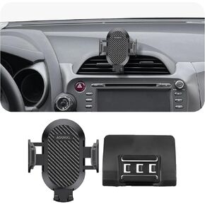 Car Phone Holder Fits for Honda Fit 2009-2014 Accessories,Thick Cases Friendly,Cell Phone Mount for 4.7-7 in Phones,360 Degree Rotation,Easy to Install